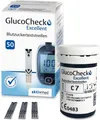 Produktbild: GlucoCheck Excellent Blutzuckerteststreifen 50 Stück