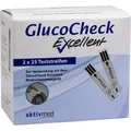 Produktbild: GLUCO CHECK Excellent Teststreifen 50St PZN: 9121082