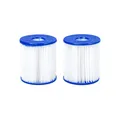 Produktbild: Bestway 58093 Filterkartuschen Große I, Durchmesser 8 cm x H 9.0 cm 2er Set