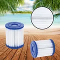 Produktbild: Bestway Filterkartuschen Größe I Pool Kartuschen Filter 6 x 2er Set 58093