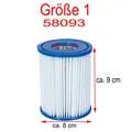 Produktbild: BESTWAY Pool Filterkartusche, Filterpatrone, Ersatzfilter Gr.1 , 2 , 3 , 4