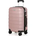 Produktbild: Mofut Hartschalen-Trolley M, Trolleys Hartschalen Leicht ABS Handgepäck Hartschalen-Koffer, 41/65/95 Liter - Rosa/Gold
