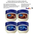 Produktbild: Vaseline Original & Cocoa Butter Healing Jelly Set Hautschutzsalbe 4er Pack