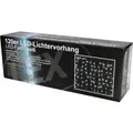 Produktbild: Lex 120er LED Lichtervorhang Lichterkette Außen Innen Weihnachtsbeleuchtung Weiß