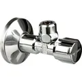 Produktbild: SCHELL Eckventil Comfort, mit Drehverschluss, 1/2 Zoll x 3/8 Zoll, chrom, selbstdichtend