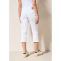 Produktbild: Gerade Jeans CECIL, Damen, Gr. 33, Länge 20, weiß, Jeans, 97% Baumwolle, 3% Elasthan, unifarben, kniebedeckend, Jeans, 5-Pocket-Style