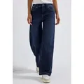 Produktbild: STREET ONE Weite Jeans 5-Pocket, im Loose Fit, mit Stretch blau 27