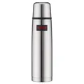 Produktbild: THERMOS Isolierflasche LIGHT & COMPACT Edelstahl matt doppelwandig 1,0 Liter