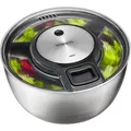 Produktbild: Gefu Salatschleuder 28160 Speedwing, 5 Liter, mit Seilzug und Stoppknopf, Edelstahl
