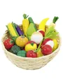 Produktbild: Goki Fruit and Vegetables in a Basket 23dlg.