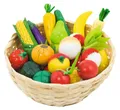 Produktbild: Obst und Gemüse | Ø 21 cm, Fruchtkorb, 21 Teile, per Set | 51660 | Deutsch