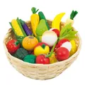 Produktbild: Goki Obst und Gemüse in einem Korb, 23dlg.