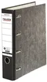 Produktbild: Doppelordner - 2x A5 quer, 70 mm, Wolkenmarmor, schwarz