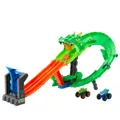 Produktbild: Hot Wheels Monster Trucks Sharks vs. Dinos Dragon Destruction