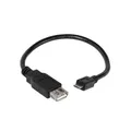 Produktbild: VIVANCO Hochwertiges USB OTG Adapterkabel, Micro USB auf USB 2.0,