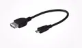 Produktbild: VIVANCO USB OTG Adapterkabel, Adapter Micro USB  -  USB, 0,15m (45298)