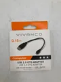 Produktbild: vivanco USB OTG Adapterkabel, Adapter Micro USB  -  USB, 0,15m