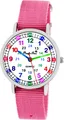 Produktbild: Kinder Armbanduhr Mädchen Lernuhr Kinderuhr wasserdicht Einschulung Geschenk rosa