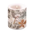 Produktbild: Ambiente® Papierserviette Kerze medium – Candle medium – Format: Ø 10 cm x 10 cm – Brenndauer