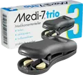 Produktbild: Hans-H.Hasbargen GmbH & Co. KG MEDI 7 trio Tablettenteiler grau 1 St 05743645
