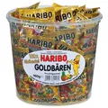 Produktbild: Haribo Goldbären Gummibärchen Weingummi Fruchtgummi 1x100 Minibeutel