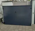 Produktbild: Fahrradbox- Gartenbox mit Pultdach / verzinkter Stahl RAL 7016 Anthrazit