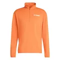 Produktbild: adidas Herren Terrex Multi Climawarm Half Zip Tech Fleece Jacket, semi Impact orange, XL