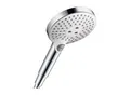 Produktbild: hansgrohe Raindance Select Handbrause 26531400 S 120 3jet, weiß/chrom, DN 15, EcoSmart, Ø120mm
