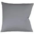 Produktbild: fleuresse Kissenbezug Satin 80 x cm Grau Stein