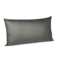 Produktbild: Fleuresse Colours Kissenbezug, Mako Satin, Steingrau, 80 x 80 cm