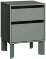 Produktbild: FORTE Nachtkommode Tahoe Nachtkommode, grifflos, 2 Schubkästen, B/H/T 48,2/66,7/41,4 cm