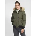 Produktbild: OXMO OXAcila Damen Winterjacke Damenjacke Jacke mit Kapuze - Grün - XL