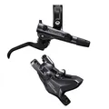 Produktbild: Shimano Deore M6100 hydraulische Scheibenbremse für MTB hinten schwarz Doppelko