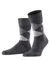 Produktbild: Burlington Herren Socken Preston M So weich und warm gemustert 1 Paar, Grau Anthracite Mouline 3087, 46-50