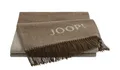 Produktbild: JOOP! FINE-DoubleFace Plaid / Decke Taupe-Beige 130 x 180cm