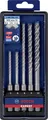Produktbild: Bosch Expert SDS plus-7X Hammerbohrer-Set Ø 5, 6, 6, 8, 10 mm 5-teilig