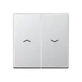 Produktbild: Jung A595PAL Wippe für Jalousie Schalter, A 500, Aplus & A creation, Aluminium