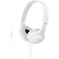 Produktbild: Sony MDR-ZX110AP Overhead Headphone with In-Line Microphone - White White With I