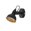 Produktbild: Briloner Spot Wandleuchte Wandlampe Wandstrahler schwarz-gold