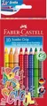 Produktbild: FABER-CASTELL 280922 - 10 Stück(e) - Mehrfarbig - Mehrfarbig - Dreieck - Holz - Junge/Mädchen
