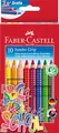 Produktbild: Faber-Castell 280922 - Jumbo Buntstifte Set, 10-teilig, bruchsicher, für Kinder und Erwachsene