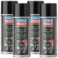 Produktbild: 4x LIQUI MOLY 21714 Motorbike Chain Lube Motorrad Kettenspray Kettenfett 400ml