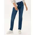 Produktbild: Brax Damen Five-Pocket-Hose Style CAROLA USED REGULAR BLUE, denim blau, Gr. 40K