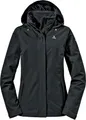 Produktbild: Schöffel Damen Jacket Gmund L, wind- und wasserdichte Regenjacke, atmungsaktive Outdoor Jacke, Wanderjacke mit verstaubarer Kapuze