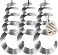 Produktbild: Windspirale 3er Set Vogelabwehr Windspiel Reflektierend Vogelschreck Spirale