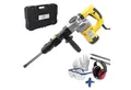 Produktbild: BAMATO Abbruchhammer STH-155 Abbruchhammer 20 Joule Spitzmeißel Flachmeißel 230V, 1300 in W, (7-tlg) SDS-Max Werkzeugaufnahme, SOFT-Grip, Koffer