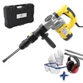 Produktbild: BAMATO Stemmhammer STH-155 mit 7-tlg. Zubehörset 20 Joule SDS MAX Abbruchhammer