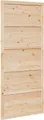 Produktbild: vidaXL Scheunentür Natur 90 x 208 cm Massivholz Kiefer