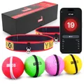 Produktbild: YMX BOXING Reflexball - 4 Bälle + 2 Stirnbänder, ideal für das Training von Reflex, Reaktion und Auge-Hand-Koordination