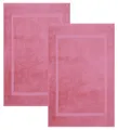 Produktbild: Betz Badematte 2 Stück Badvorleger Premium Badteppich Größe 50x70 cm, unbeschichtet, beidseitig nutzbar, beidseitig nutzbar, Baumwolle, Qualität 650g/m²